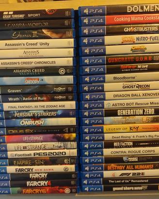 Giochi PS4 (in descrizione)