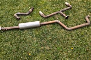 Scarico artigianale per golf gti