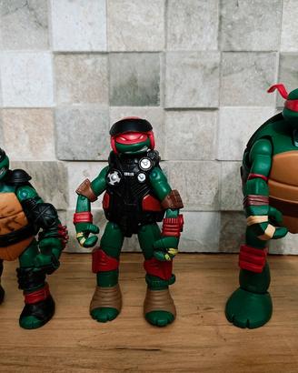lotto action figure ninja turtles Raffaello 