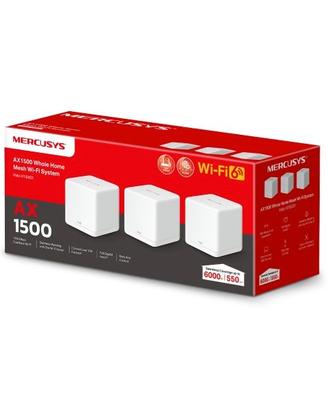TP Link Mercusys Halo H1500X(3 pack) Router Mesh