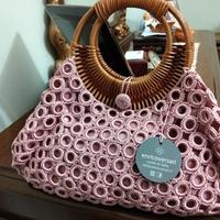 borsa donna  in macrame'