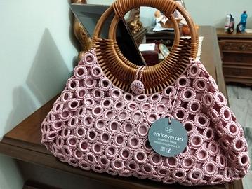 borsa donna  in macrame'