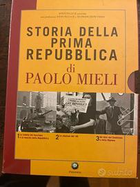 Cofanetto  DVD Storia della Prima Repubblica