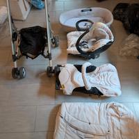  passeggino trio completo di tutto 