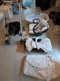  passeggino trio completo di tutto 