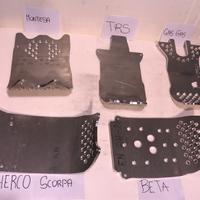 Piastra paramotore rinforzata beta moto trial