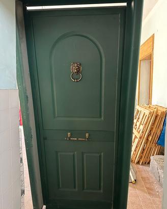 portoncino in alluminio 