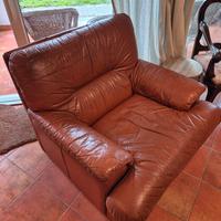 Poltrone in vera pelle