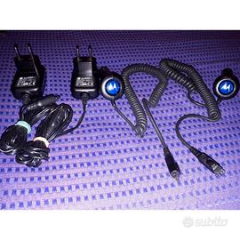 Kit caricatore+caricatore auto MotorolaVintage
