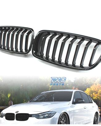 GRIGLIE BMW F30 F31 LOOK M PERFORMANCE NERO LUCIDO