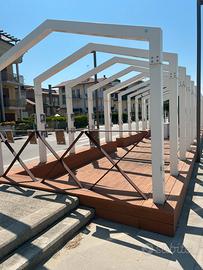 Struttura per gazebo o garage
