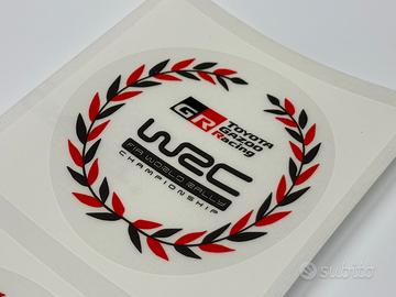 Coppia adesivi Toyota GR Yaris Gazoo Racing Black