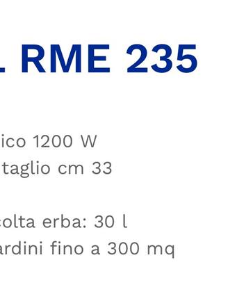 Taglia erba STIHL ELETTRICO