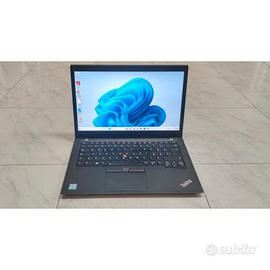 LENOVO THINKPAD T470S 12GB SSD 256GB i5-7200U FHD