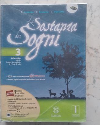 La sostanza dei sogni 3 Antologia  scuola media 
