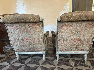 Set salotto stile Luigi XVI laccato