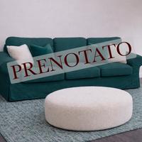 Divano 3 Posti EKTORP (IKEA) col. Verde Petrolio