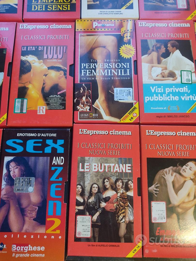 videocassette film erotici anni 80 90 - Musica e Film In vendita a Firenze