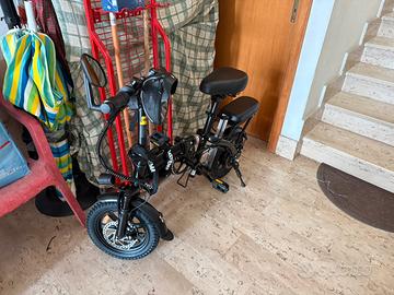 Bici elettrica , con ruote 14’’ pieghevole