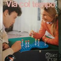 gioco da tavolo vintage Via col tempo clementoni