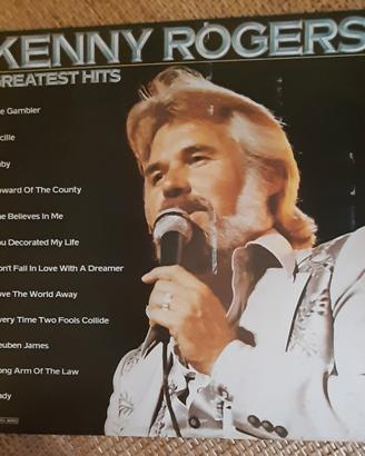 Vinile 33 giri Greastest hits di Kenny Rogers.