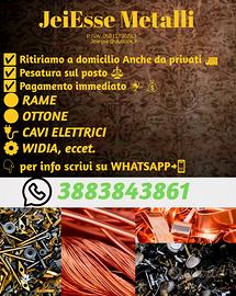 Ritiro metalli - Ritiro e pagamento rapido