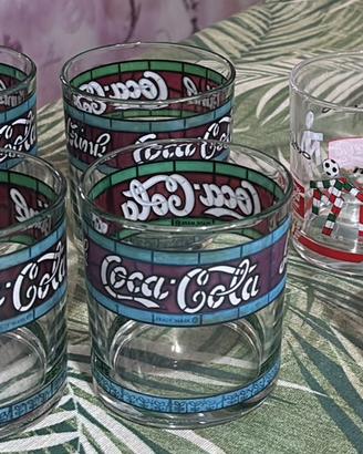 Bicchieri collezione coca cola / italia 90