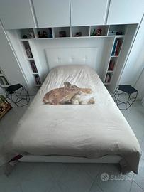 LETTO CONTENITORE UNA PIAZZA E MEZZA