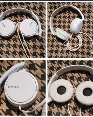 Cuffie Sony bianche over-ear richiudibili 