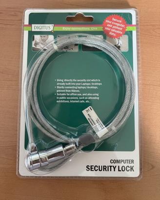 Cavo di sicurezza antifurto per PC / Laptop