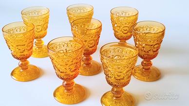 Set 8 calici vino  Arabesque Baccarat 
