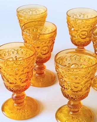 Set 8 calici vino  Arabesque Baccarat 