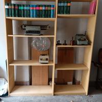 libreria in legno massello