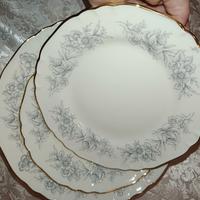 GINORI PIATTI 75 PZ ANNI '30 DECORI IN PLATINO