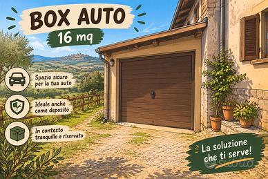 Box auto / deposito 16 mq – Acri (CS)