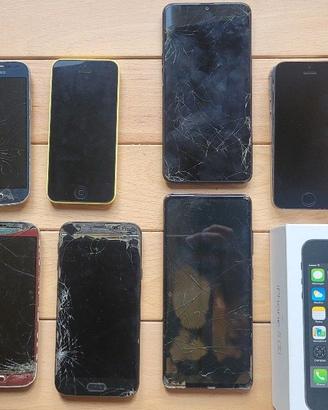 SMARTPHONE Vari DIfettosi in Batteria o Display