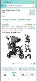 Triciclo 5 in 1 kidiz