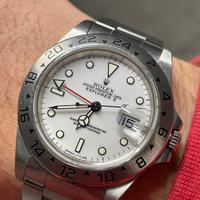 Rolex Explorer II 2 Polar 1997 indici virati crema