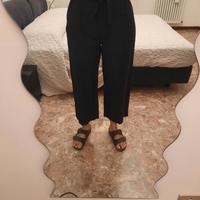 pantaloni larghi neri