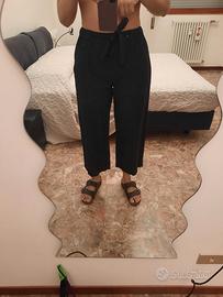pantaloni larghi neri