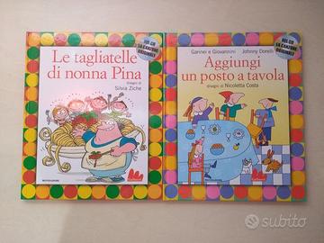 Libri bambini con canzoni e CD audio- Come nuovi