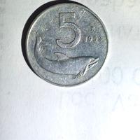 lire 5 rara anno 1953