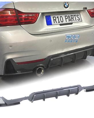 DIFFUSORE BMW F32 F33 F36 LOOK M PERFORMANCE CARBO