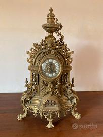 Orologio da tavolo antico in bronzo – fine ‘800