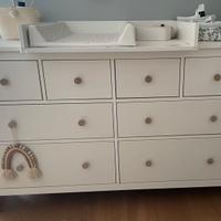 Cassettiera HEMNES con fasciatoio