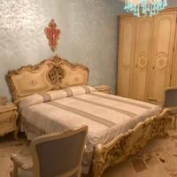 Letto matrimoniale stile barocco veneziano