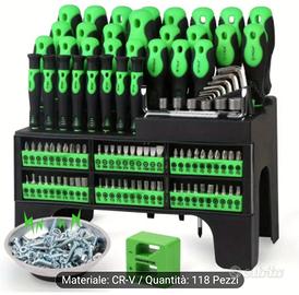 Kit di cacciaviti magnetici da 118 pezzi