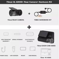 Dashcam 70mai A800s + retrocamera + hardware kit