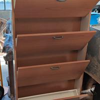 Scarpiera in legno