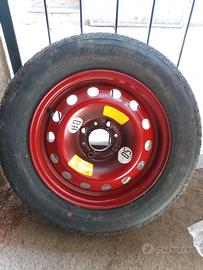 Ruota di scorta singola 14 pollici 4x108 Citroen C